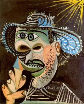  con - Man with ice cream cone 4 1938 cubism Pablo Picasso